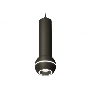 Комплект подвесного светильника с дополнительной подсветкой XP1102014 SBK/FR черный песок/белый матовый MR16 GU5.3 LED 3W 4200K (A2302, C6356, A2010, C1102, N7111)