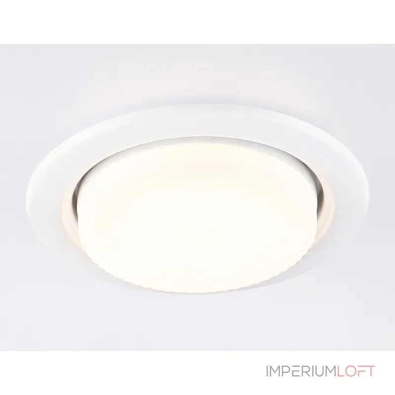 Светильник встраиваемый G10101 WH белый GX53 max 12W D106*38 (10шт) от NovaLamp