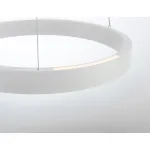 Светильник подвесной светодиодный FL5887/3 WH белый 90W 3000K/4200K/6400K D800/600/400*1200 (без ПДУ) от NovaLamp