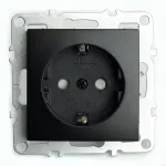 Розетка с заземлением и со шторками без рамки Stekker Эрна 49154 от ImperiumLoft