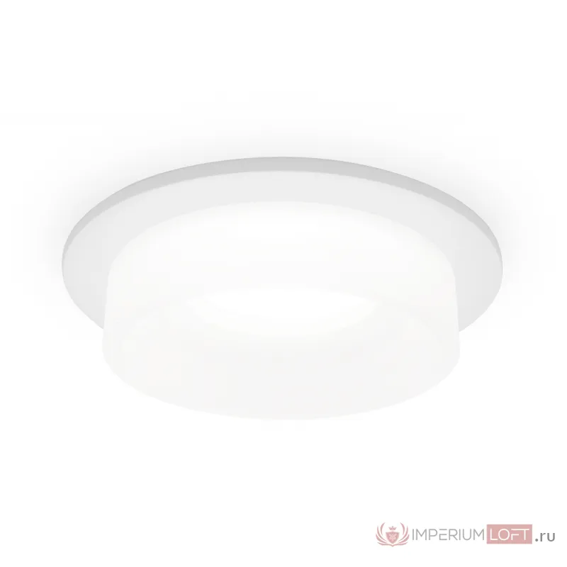 Встраиваемый точечный светильник с акрилом TN1311 SWH/FR белый песок/белый матовый GU5.3 D98*45 от NovaLamp