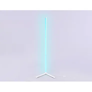 Светильник светодиодный напольный RGB с пультом FL8020 WH белый LED 15W RGB D32*1250 (ПДУ РАДИО 2.4G) от NovaLamp