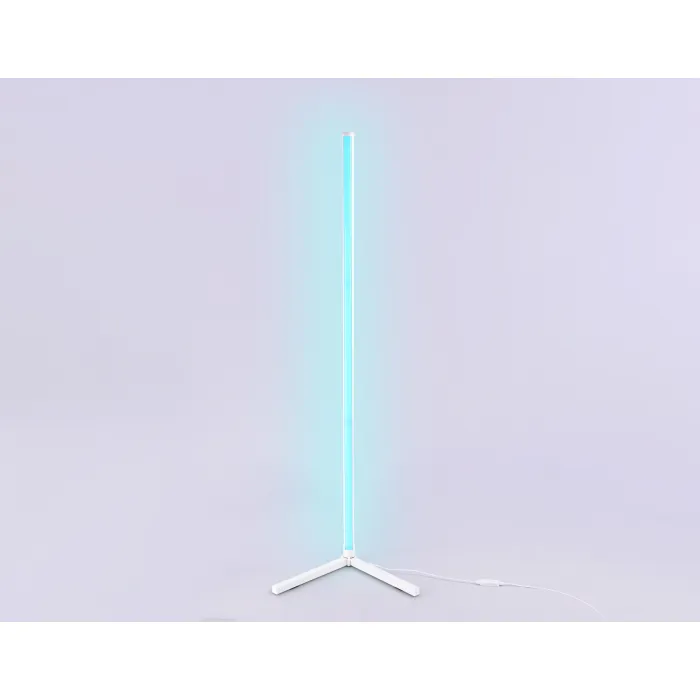 Светильник светодиодный напольный RGB с пультом FL8020 WH белый LED 15W RGB D32*1250 (ПДУ РАДИО 2.4G) от NovaLamp