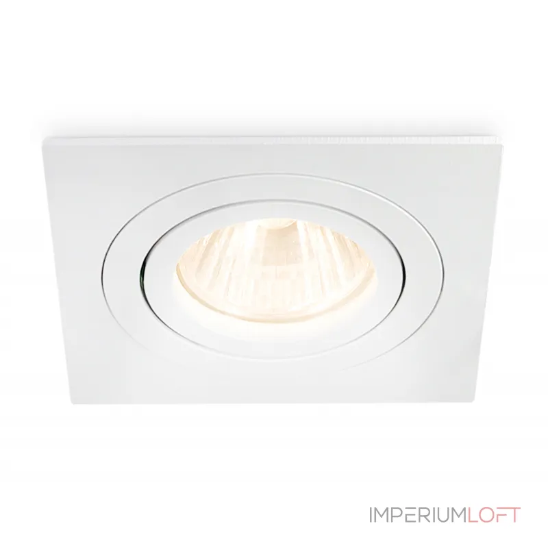 Встраиваемый поворотный точечный светильник GU5.3 TN102621 WH белый GU5.3 92*92*28 от NovaLamp