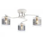 Светильник потолочный TR303217/3 WH/CH/SM белый/хром/дымчатый E27*3 max 60W D540*250 от NovaLamp