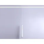 Светильник светодиодный трековый подвесной для шинопровода Magnetic GL4350 WH белый IP20 6W 4200K 48V 24° D40*H300 от NovaLamp