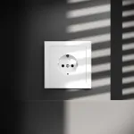 Розетка с заземлением без рамки Voltum S70 VLS040102 от ImperiumLoft