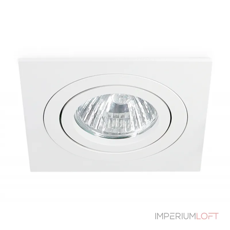 Встраиваемый поворотный точечный светильник GU5.3 TN102621 WH белый GU5.3 92*92*28 от NovaLamp