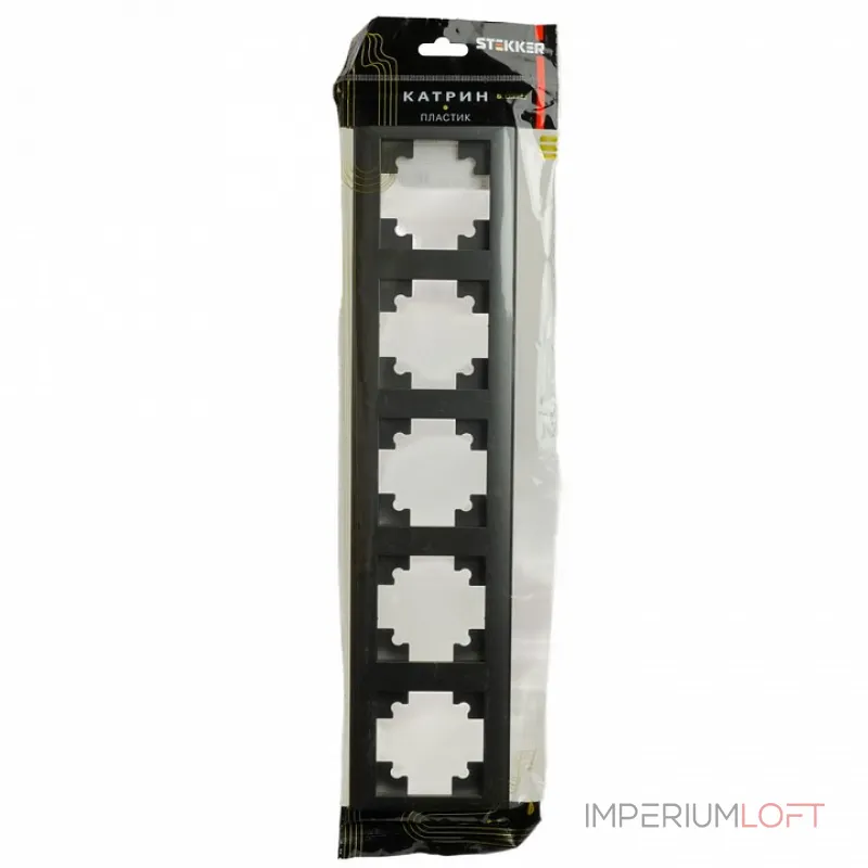 Рамка на 5 постов Stekker PFR00-7005-06 39811 Рамка на 5 постов Stekker PFR00-7005-06 39811