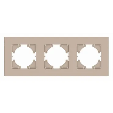 Рамка на 3 поста Gusi Electric CITY С1113-027