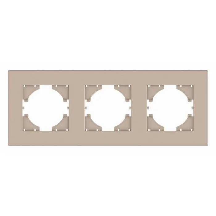 Рамка на 3 поста Gusi Electric CITY С1113-027 от ImperiumLoft