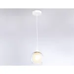Подвесной светильник TR3538 WH/CL/FR белый/прозрачный/белый матовый E27 max 40W D130*800 от NovaLamp