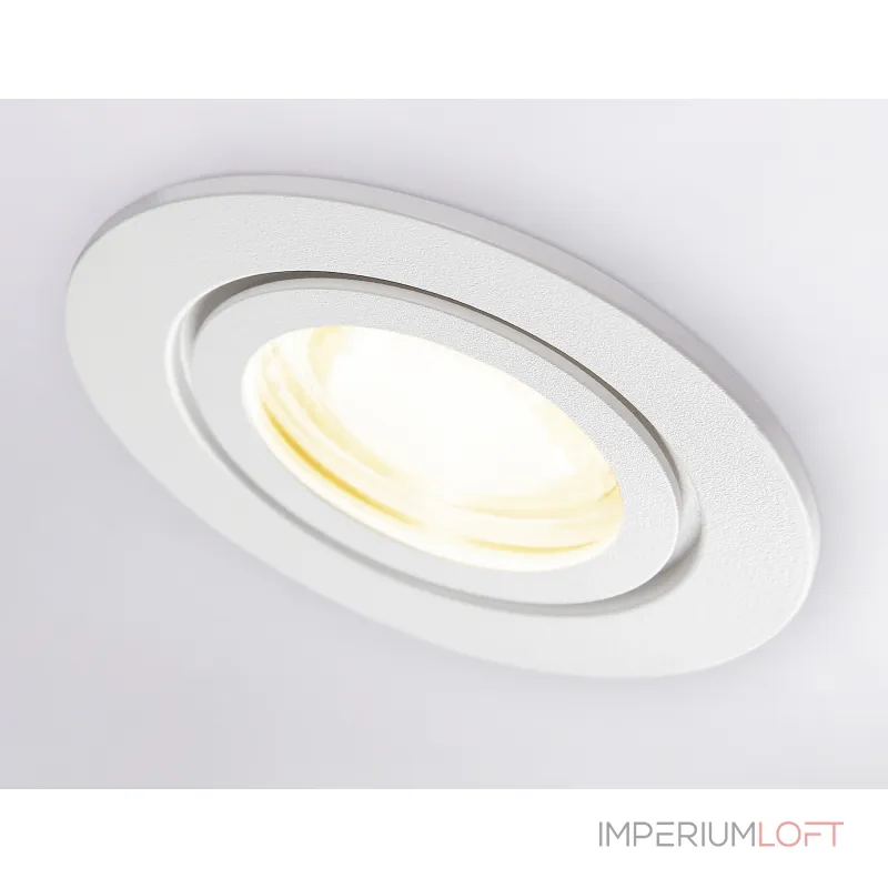 Светильник встраиваемый IP44 с высокой степенью пылевлагозащиты TN1150 WH белый IP44 GU5.3 D85*28 от NovaLamp