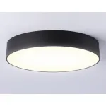 Светильник светодиодный потолочный FV5529 BK черный LED 45W 3000K D400*58 (Без ПДУ) от NovaLamp