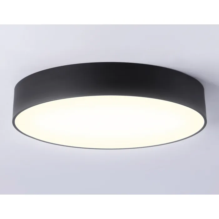 Светильник светодиодный потолочный FV5529 BK черный LED 45W 3000K D400*58 (Без ПДУ) от NovaLamp