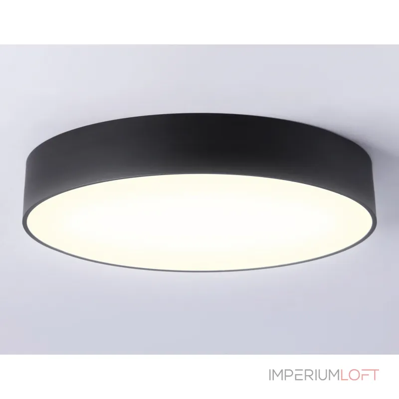 Светильник светодиодный потолочный FV5529 BK черный LED 45W 3000K D400*58 (Без ПДУ) от NovaLamp