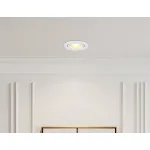 Светильник встраиваемый IP44 с высокой степенью пылевлагозащиты TN1150 WH белый IP44 GU5.3 D85*28 от NovaLamp