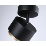 Светильник накладной TN71282 BK/GD черный/золото GX53 max 12W D95*137 от NovaLamp