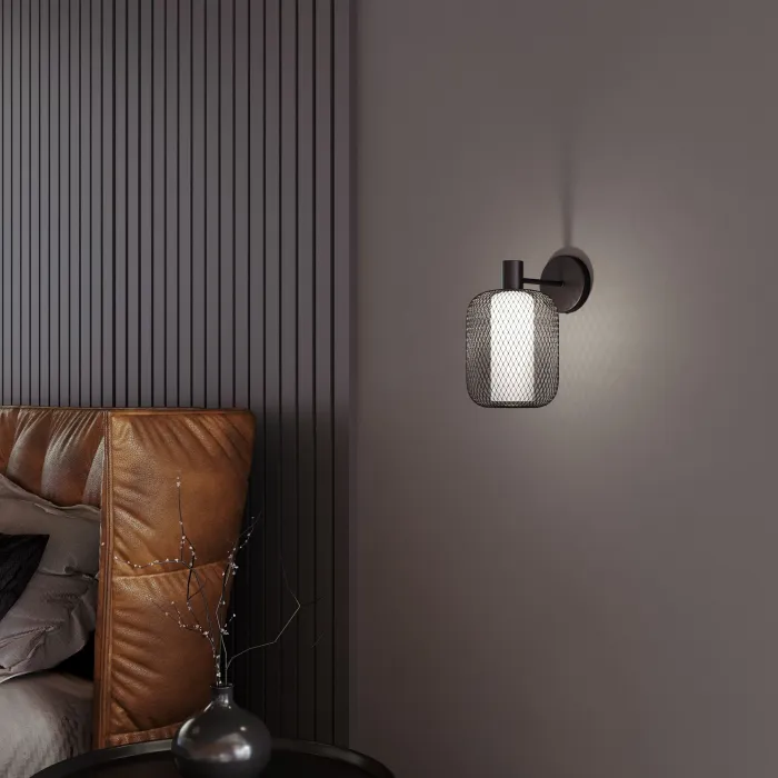 Бра Eurosvet Voile 30191/1 черный от ImperiumLoft