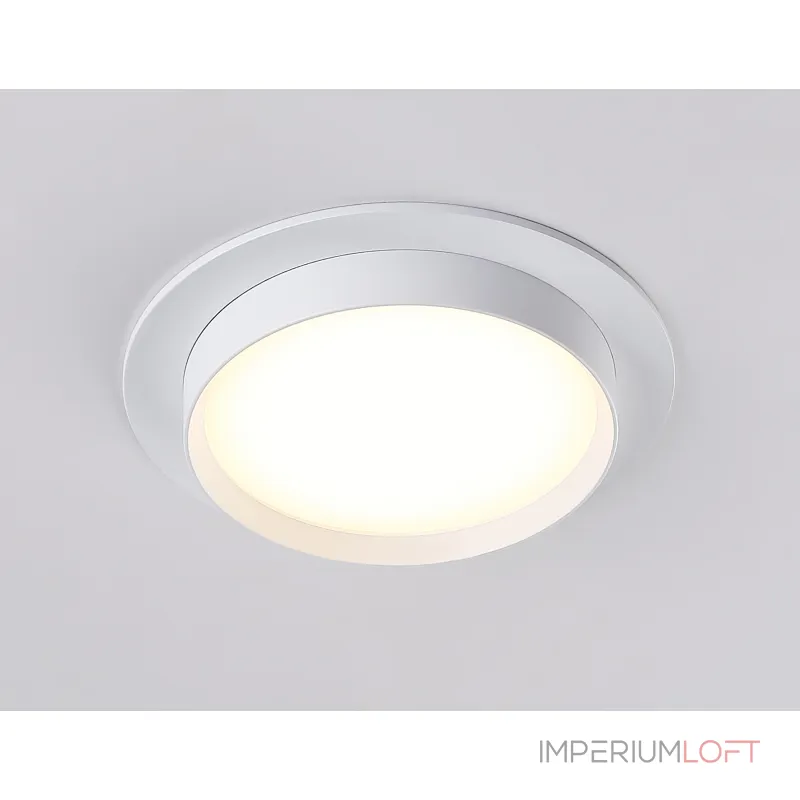 Светильник встраиваемый TN5225 WH белый GX53 D110*35 от NovaLamp