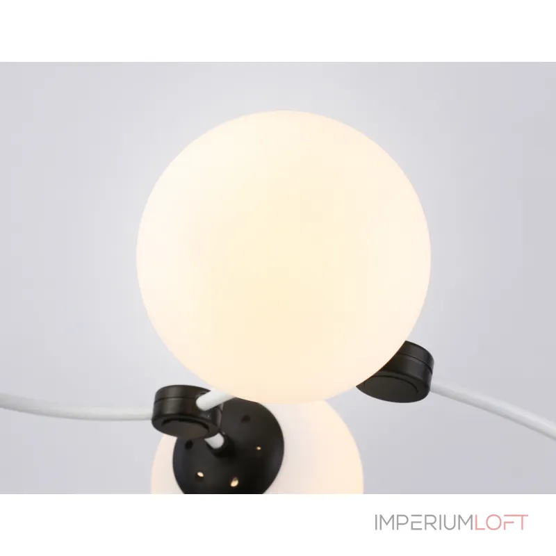 Подвесной светильник TR2546/5 WH/BK белый/черный E27/5 max 60W 950*600*450 от NovaLamp