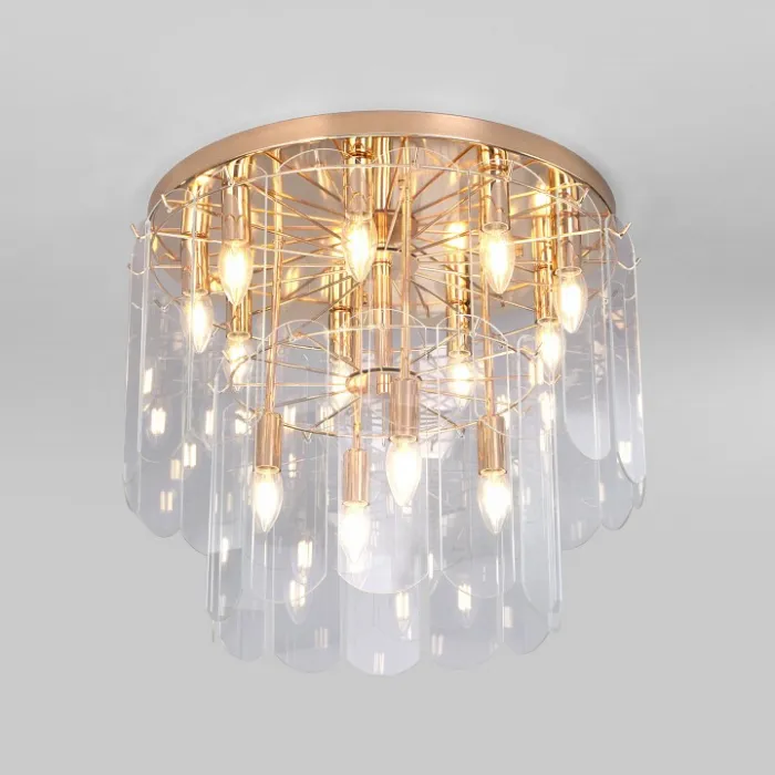 Потолочная люстра Eurosvet Claire 60170 золото Smart от ImperiumLoft