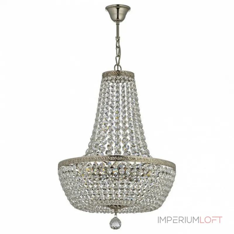 Подвесная люстра Arti Lampadari Castellana Nickel Castellana E 1.5.40.100 N от ImperiumLoft