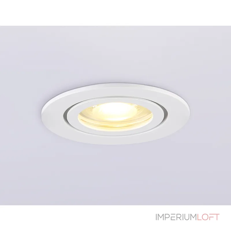 Светильник встраиваемый IP44 с высокой степенью пылевлагозащиты TN1150 WH белый IP44 GU5.3 D85*28 от NovaLamp