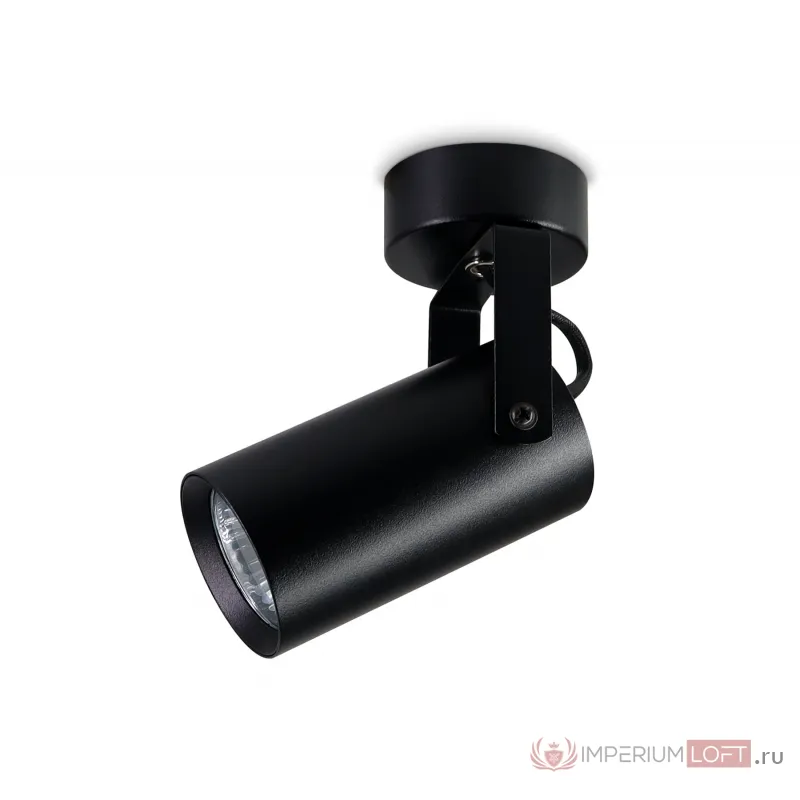 Накладной поворотный спот TA1303 BK черный GU10 max 12W 100*55*165 от NovaLamp
