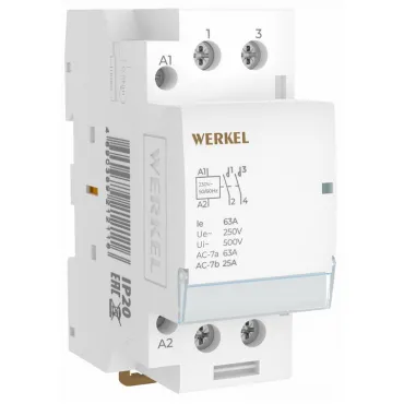 Контактор двухмодульный Werkel W942M63O