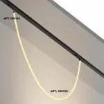 Светильник трековый для низковольтного шинопровода FLUM IP20 LED 14W 3000K 48V 1360Лм RAMO 359332 KONST NT24 000 Черный от ImperiumLoft