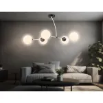 Подвесной светильник TR2546/5 WH/BK белый/черный E27/5 max 60W 950*600*450 от NovaLamp