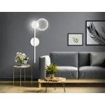 Настенный поворотный светодиодный светильник FL5191 SWH белый песок LED 3000K 9W 600*221*30 от NovaLamp