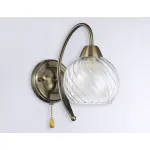 Настенный светильник TR3076 SB бронза E27 max 40W 224*130*250 от NovaLamp