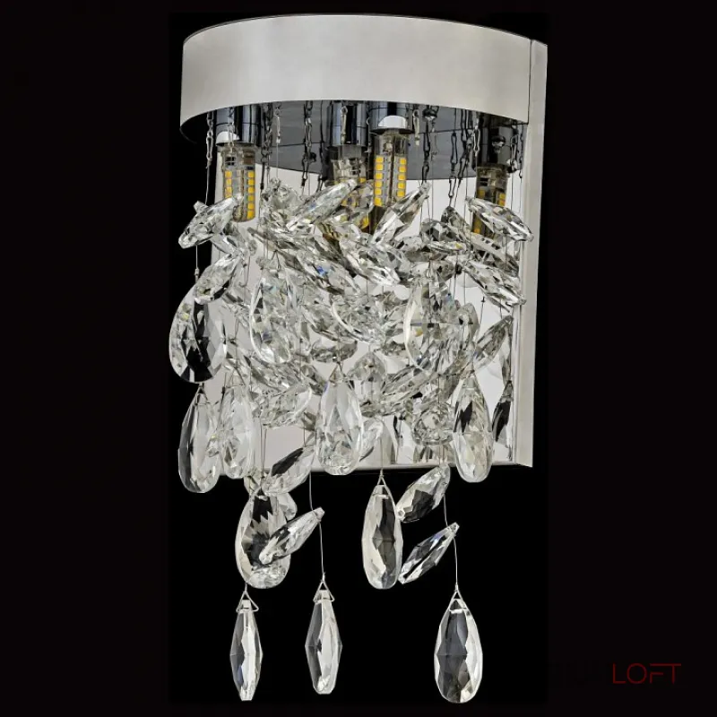 Накладной светильник Arti Lampadari Flusso Nickel Flusso H 2.18.638 N Накладной светильник Arti Lampadari Flusso Nickel Flusso H 2.18.638 N