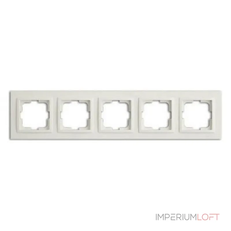 Рамка на 5 постов Mono Electric Despina 102-250000-164 от ImperiumLoft Рамка на 5 постов Mono Electric Despina 102-250000-164 от ImperiumLoft