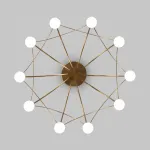 Люстра на штанге Eurosvet Ragno 90031/10 LED золото от ImperiumLoft
