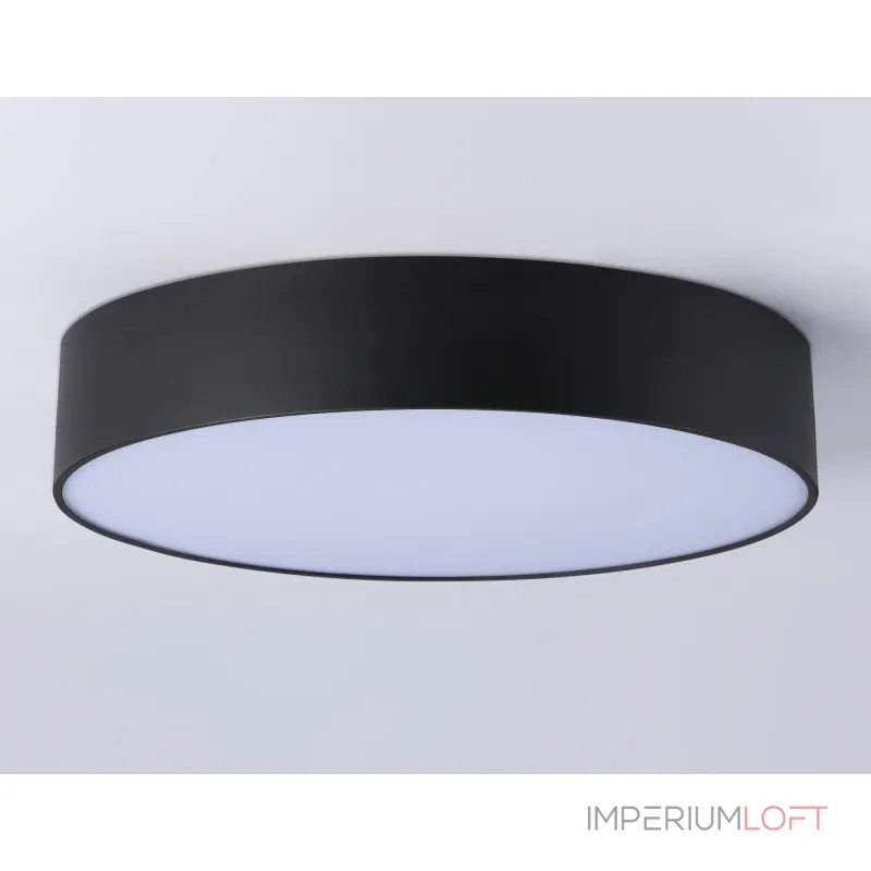 Светильник светодиодный потолочный FV5529 BK черный LED 45W 3000K D400*58 (Без ПДУ) от NovaLamp