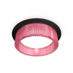 Комплект встраиваемого светильника XC8051032 SBK/PI черный песок/розовый GX53 (C8051, N8486) от NovaLamp