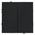 Выключатель двухклавишный без рамки Voltum S70 VLS020107 от ImperiumLoft