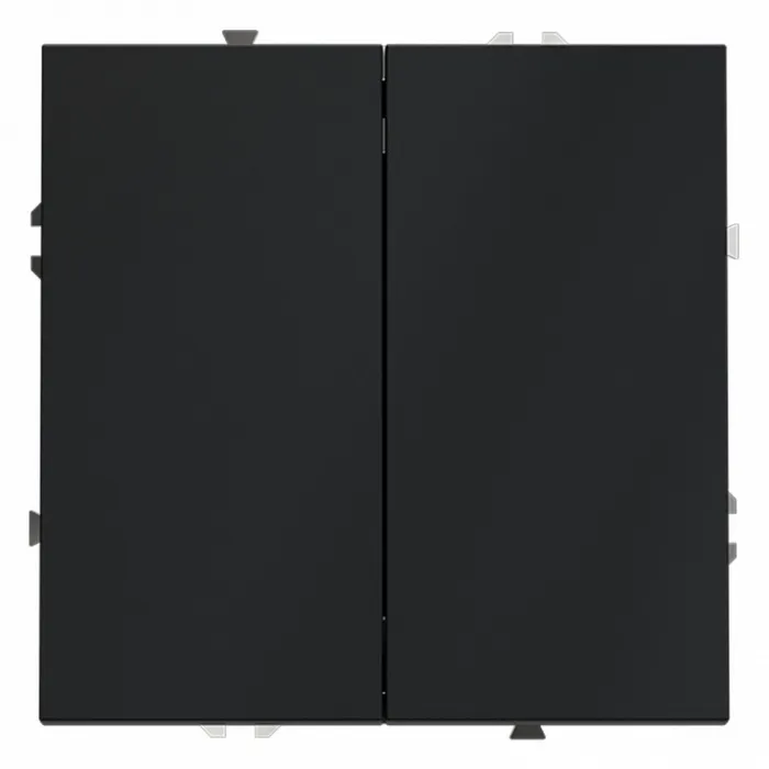 Выключатель двухклавишный без рамки Voltum S70 VLS020107 от ImperiumLoft