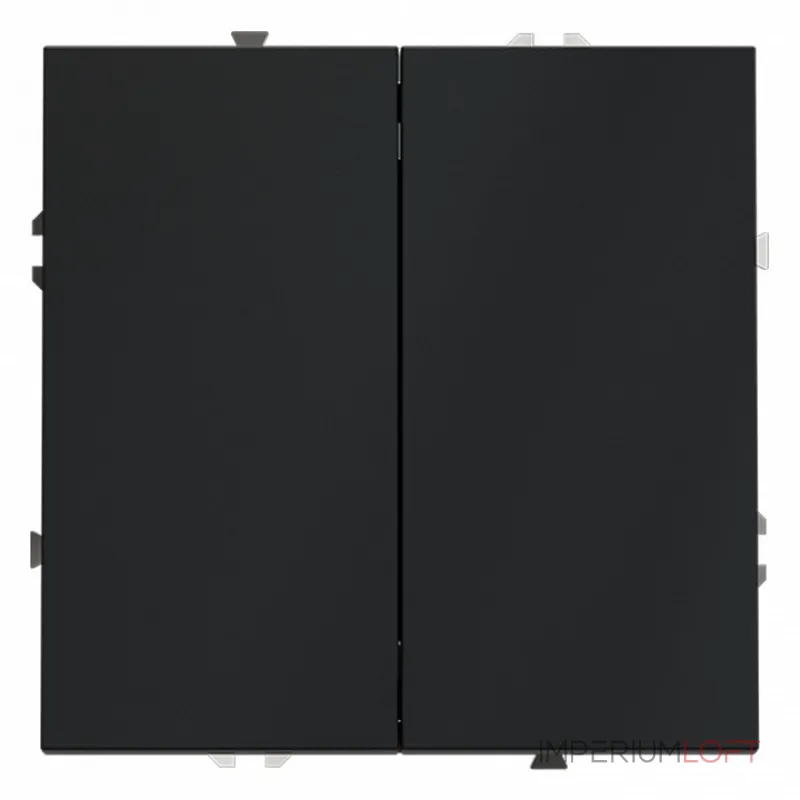 Выключатель двухклавишный без рамки Voltum S70 VLS020107 от ImperiumLoft Выключатель двухклавишный без рамки Voltum S70 VLS020107 от ImperiumLoft