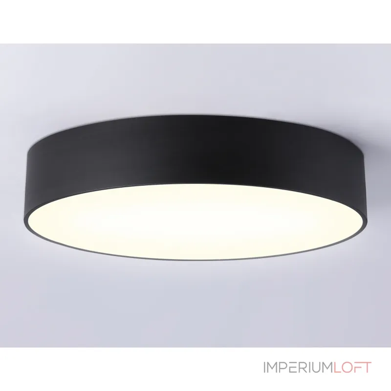 Светильник светодиодный потолочный FV5529 BK черный LED 45W 3000K D400*58 (Без ПДУ) от NovaLamp