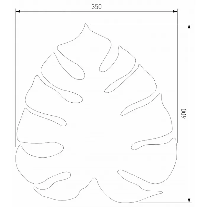 Накладной светильник TK Lighting Monstera 5719 Monstera от ImperiumLoft