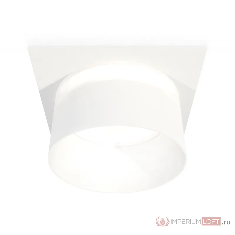 Комплект встраиваемого светильника XC8061016 SWH/FR белый песок/белый матовый GX53 (C8061, N8402) от NovaLamp