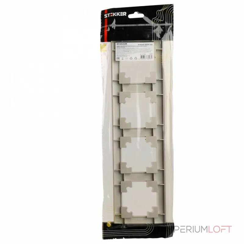 Рамка на 4 поста Stekker PFR00-7004-02 39805 от ImperiumLoft
