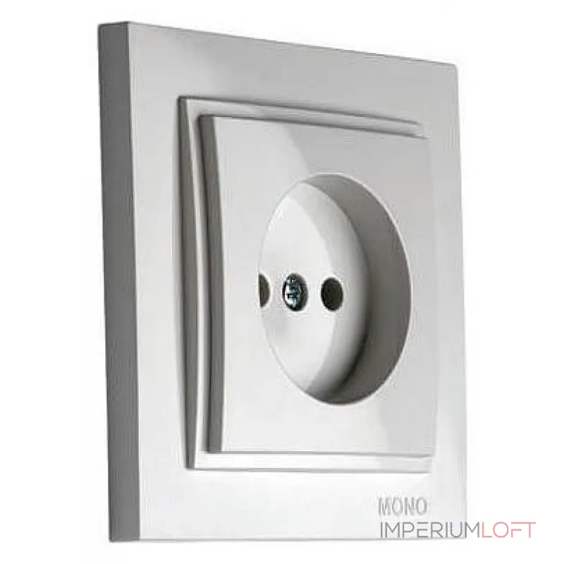 Розетка без заземления Mono Electric Despina 102-212122-116