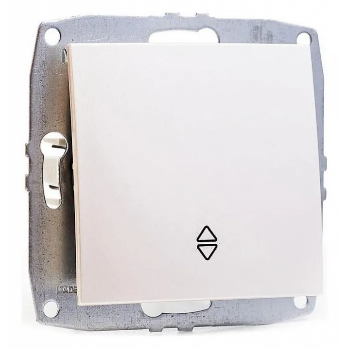 Выключатель проходной одноклавишный без рамки Mono Electric Despina / Larissa 500-002525-109 от ImperiumLoft