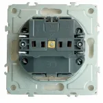 Розетка без заземления и со шторкой без рамки Stekker RST16-5110-01 49880
