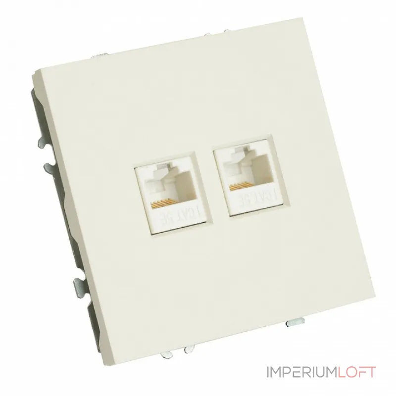 Розетка Ethernet RJ-45 без рамки Stekker RST00-5111-01 49874